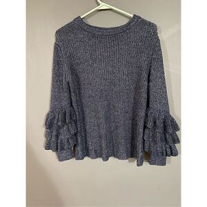 Stitches & Stripes Long Sleeve Top Size XSmall